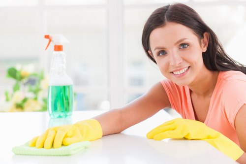 Office cleaning service for a Hounslow workplace reception area
