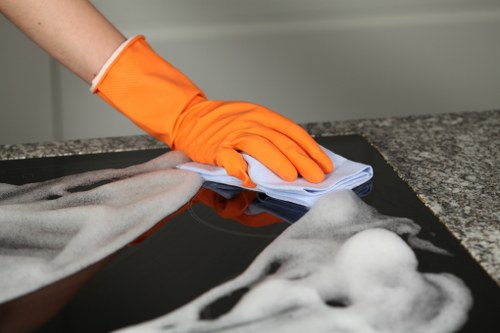 Professional cleaning of tiled hard flooring in Hounslow