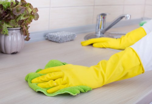 Technician cleaning a mattress to remove stains and odours